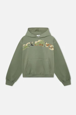 Hot Scuffers Animal Green Hoodie