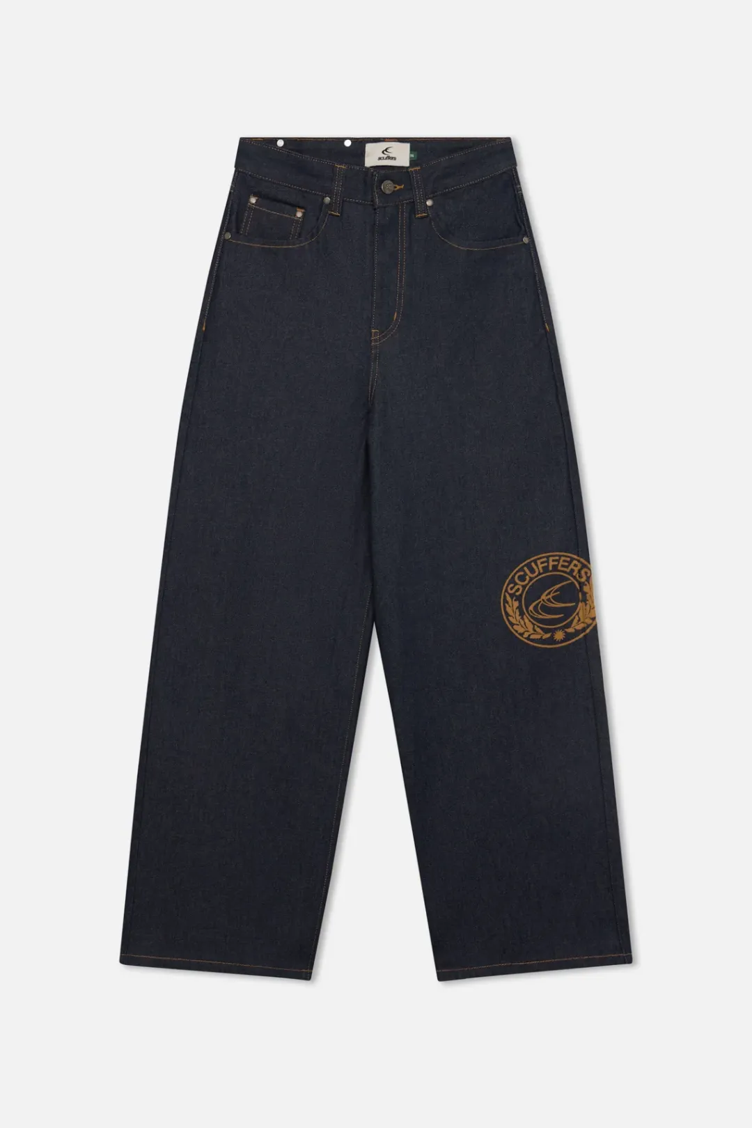 Discount Scuffers Bimbo Dark Blue Pants