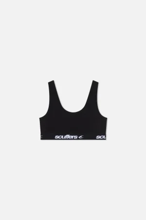 Online Scuffers Black Underwear Top