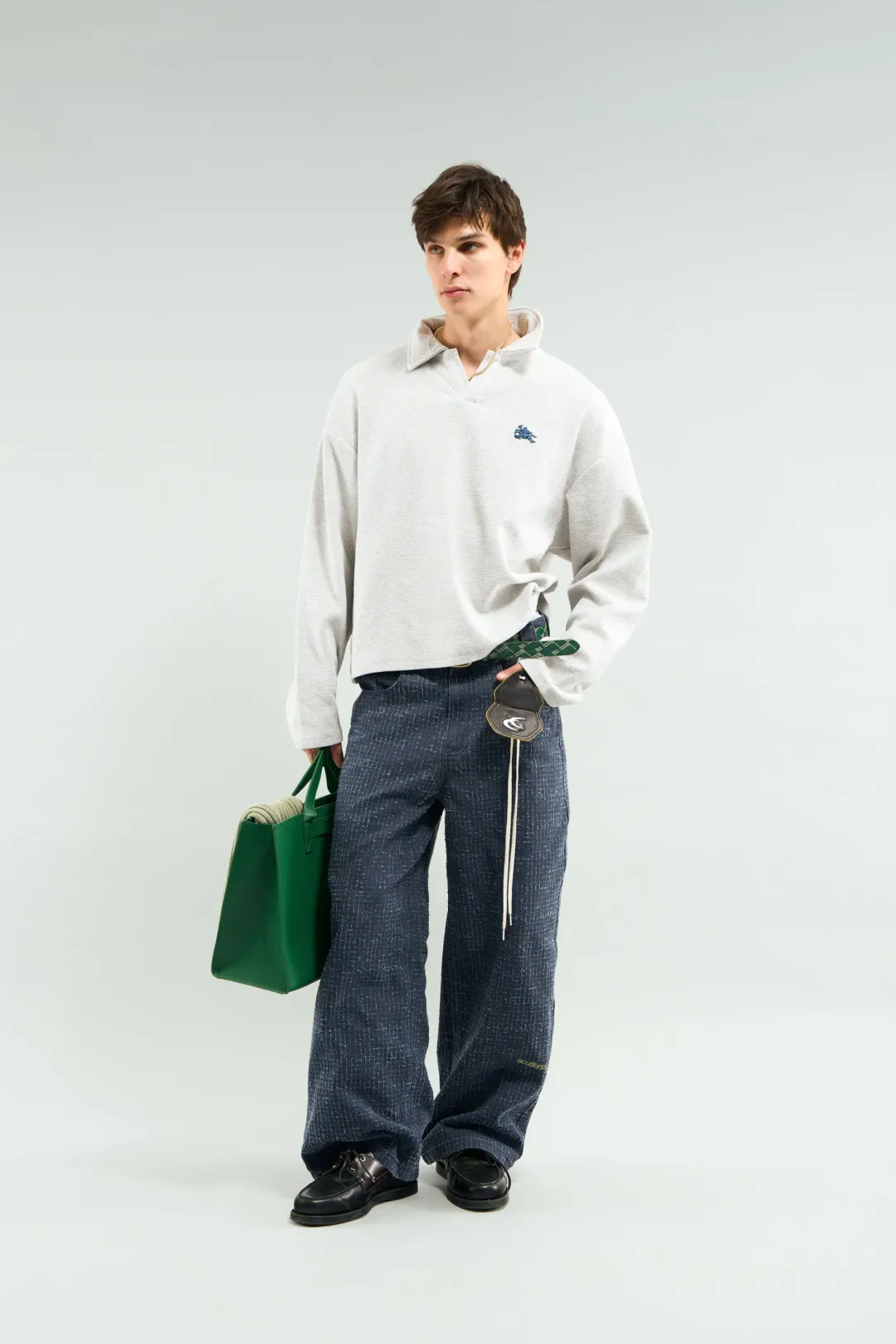 Best Scuffers Camelot Light Grey Polo