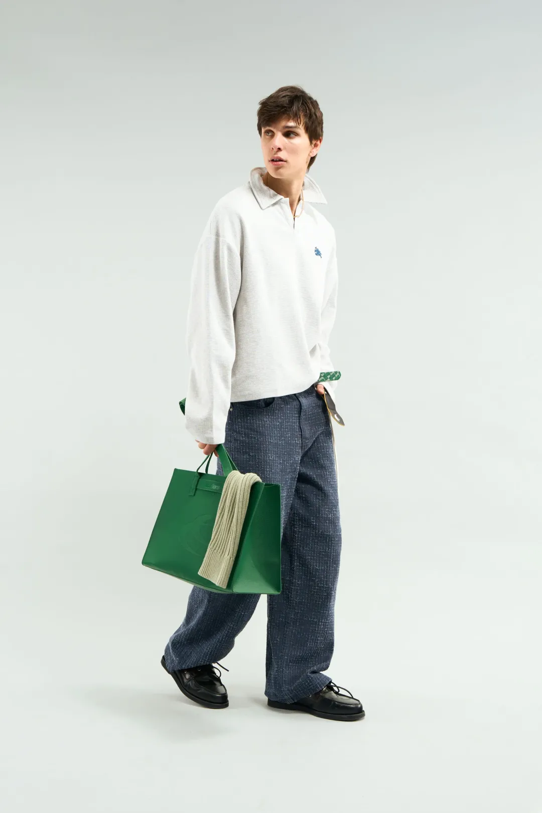 Best Scuffers Camelot Light Grey Polo