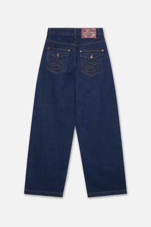 Fashion Scuffers Carrie Blue Pants