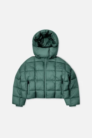 Discount Scuffers City Forest Green Puffer