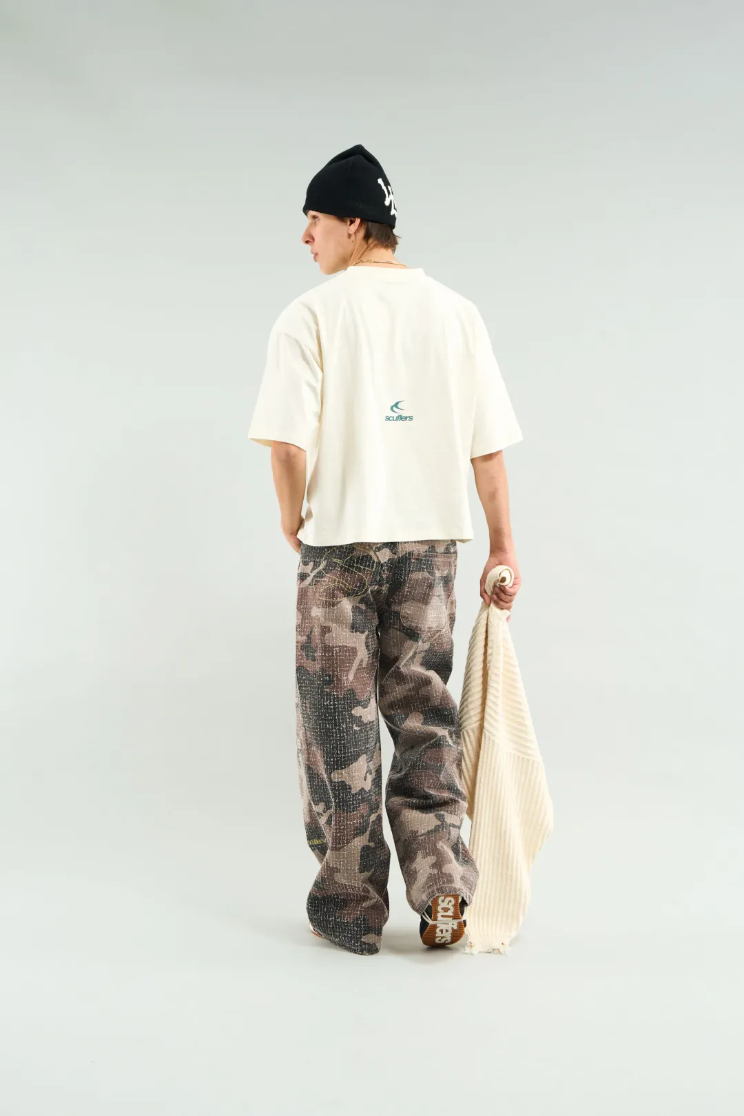 Discount Scuffers Club Ecru T-Shirt