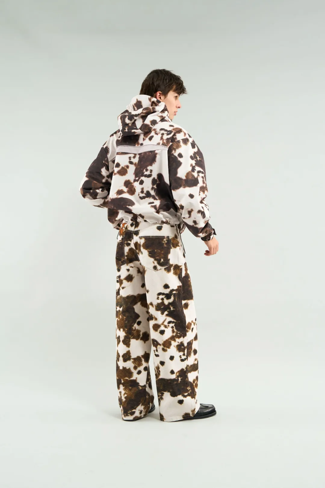 Fashion Scuffers Cow Windbreaker