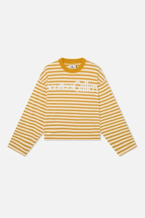 New Scuffers Curator Orange & White Longsleeve