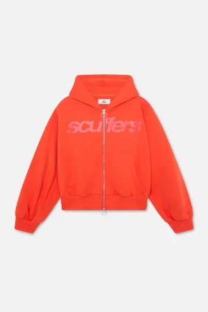 Online Scuffers Essential Orange Zipper