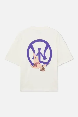 Discount Scuffers Facetime Ecru T-Shirt