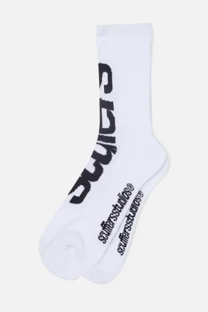Hot Scuffers FULL White Socks