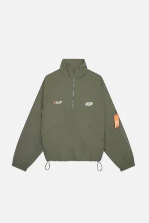 Best Scuffers FW-7 Green Windbreaker