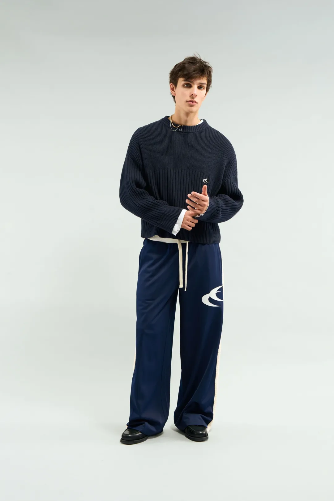 Hot Scuffers Gallery Navy Suit Pants