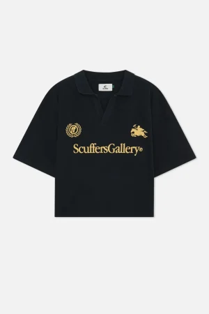 Fashion Scuffers Glory Black Polo