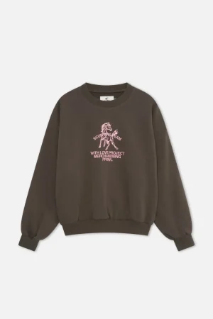 Best Scuffers Horse Dark Crewneck