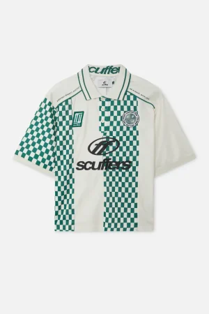 Clearance Scuffers Lauda Green & Ecru T-shirt