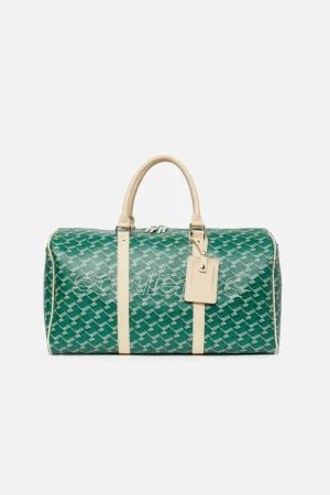 Best Scuffers Monogram Green Duffle Bag