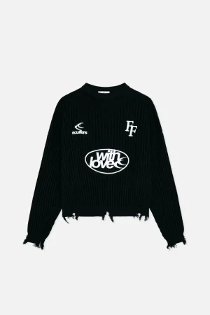 Clearance Scuffers Paris Black Jersey