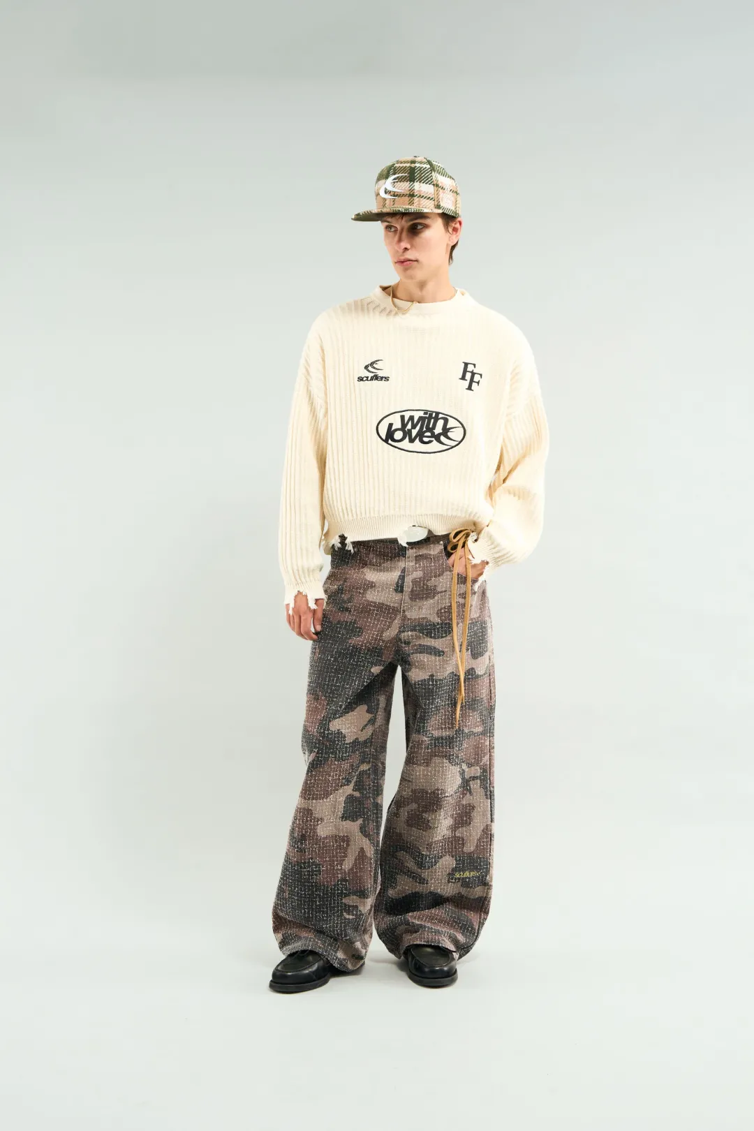 Online Scuffers Paris Ecru Jersey