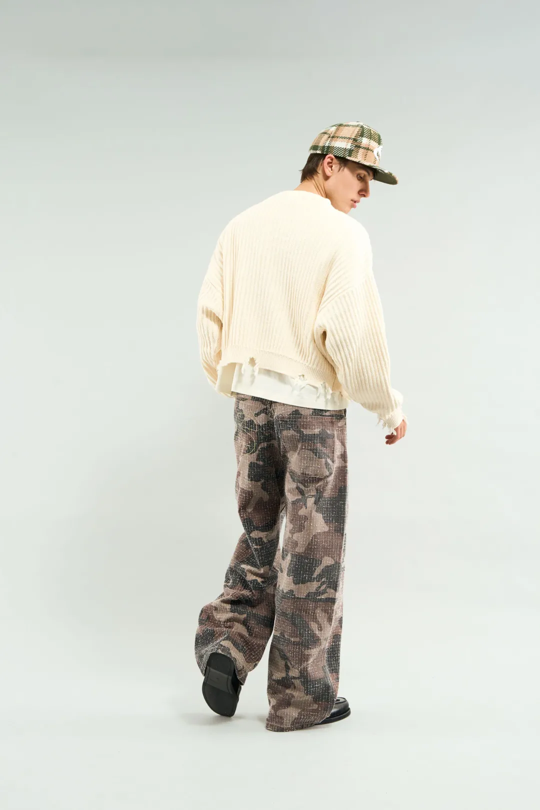 Online Scuffers Paris Ecru Jersey