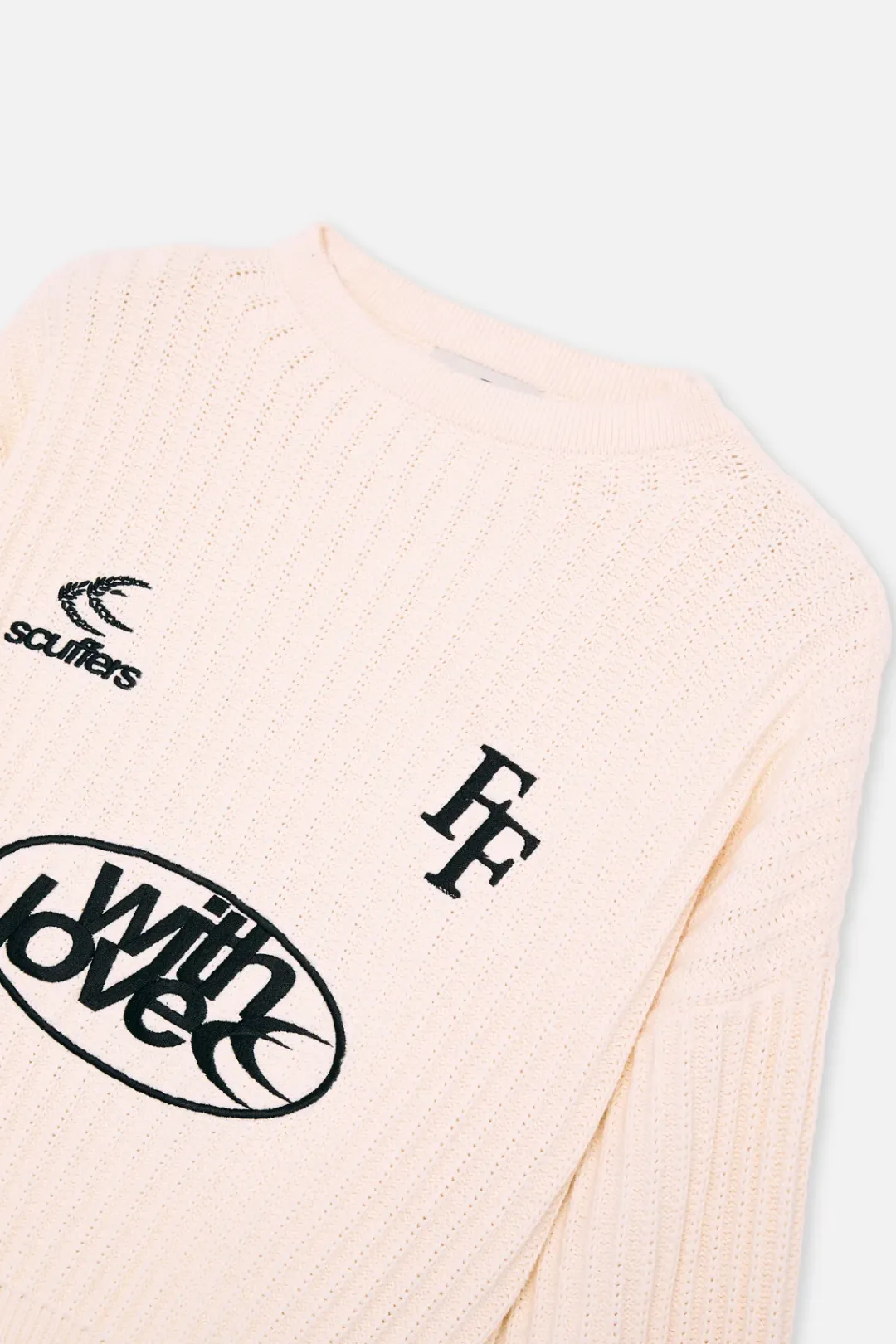 Online Scuffers Paris Ecru Jersey
