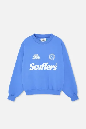 Sale Scuffers Pearl Royal Blue Crewneck