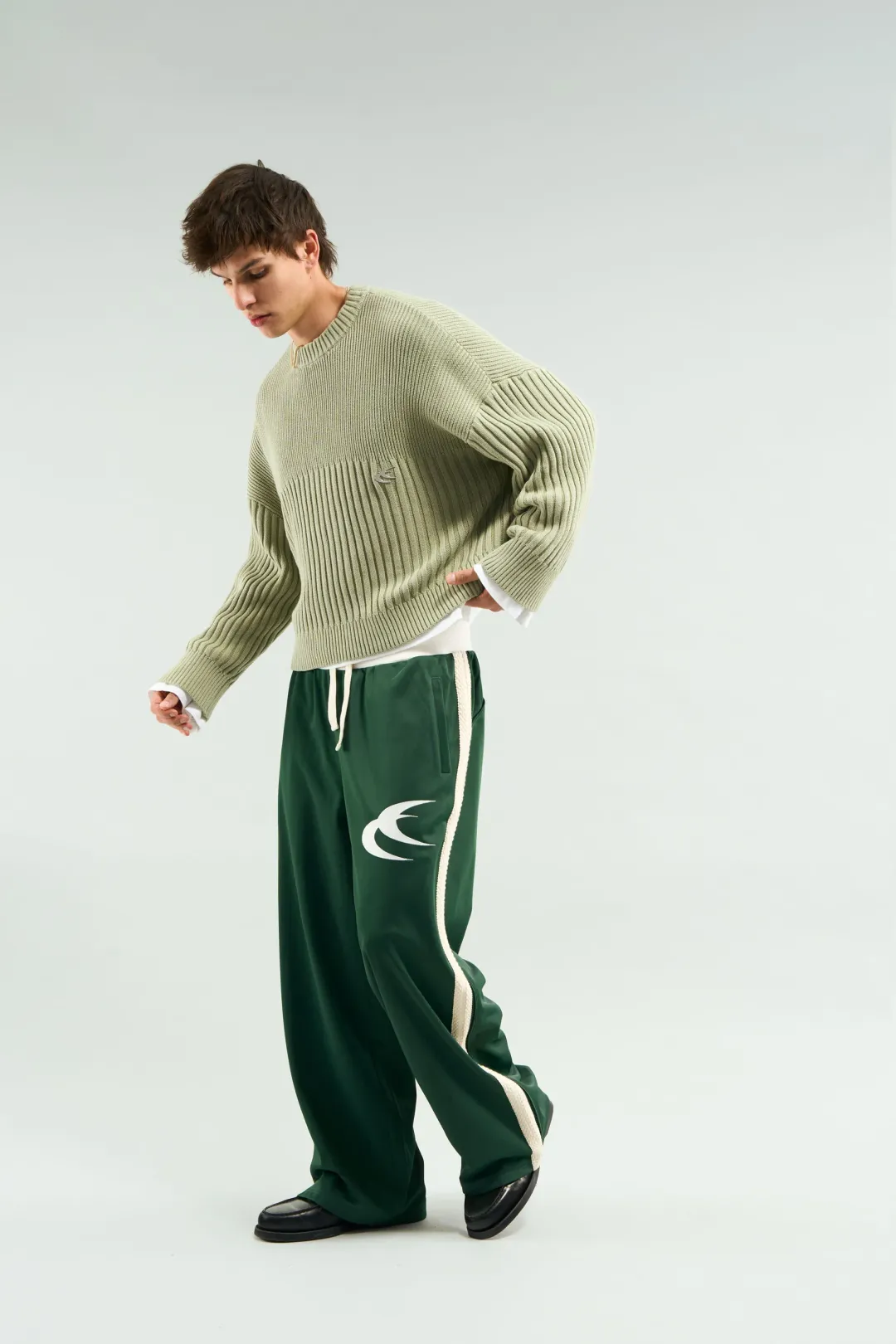 Outlet Scuffers Pin Green Knit