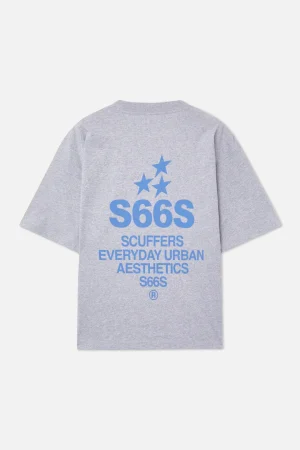 Sale Scuffers SEAS Grey & Blue T-shirt