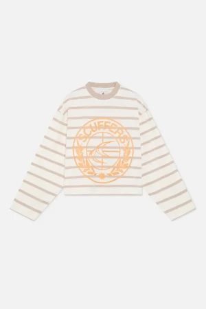 Outlet Scuffers Shield Brown Striped Longsleeve