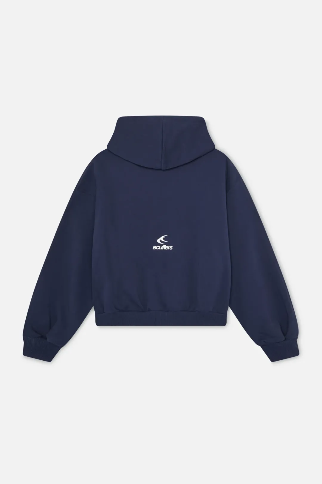 Fashion Scuffers Steel Navy Zipper