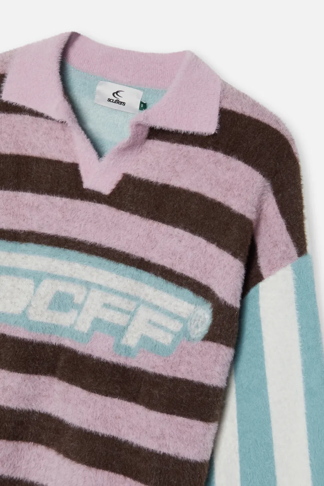 Online Scuffers Stripes Mohair Polo