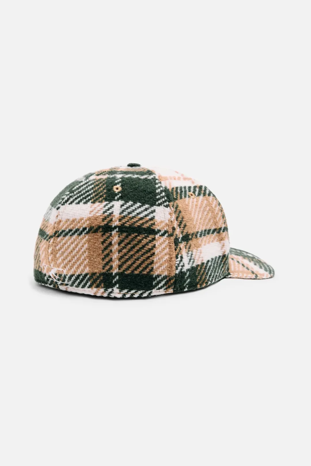 Clearance Scuffers Tartan Green Cap