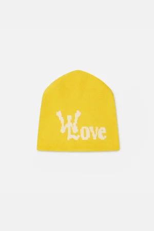 Best Scuffers With Love Yellow Beanie